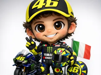 Chibi Valentino Rossi