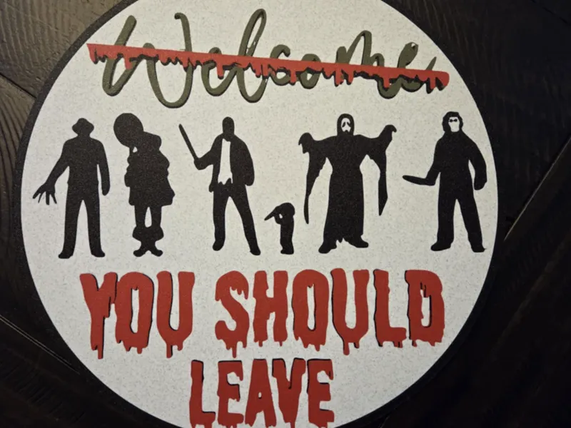 Welcome - You Should Leave - Halloween 