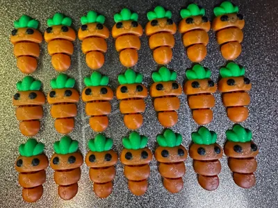Articulating Carrot – Print-in-Place! 