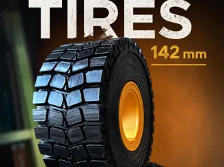 RC Tires 142 mm - CAT 745 Burnie222