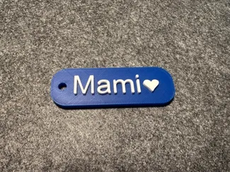 Schlüsselanhänger Mami