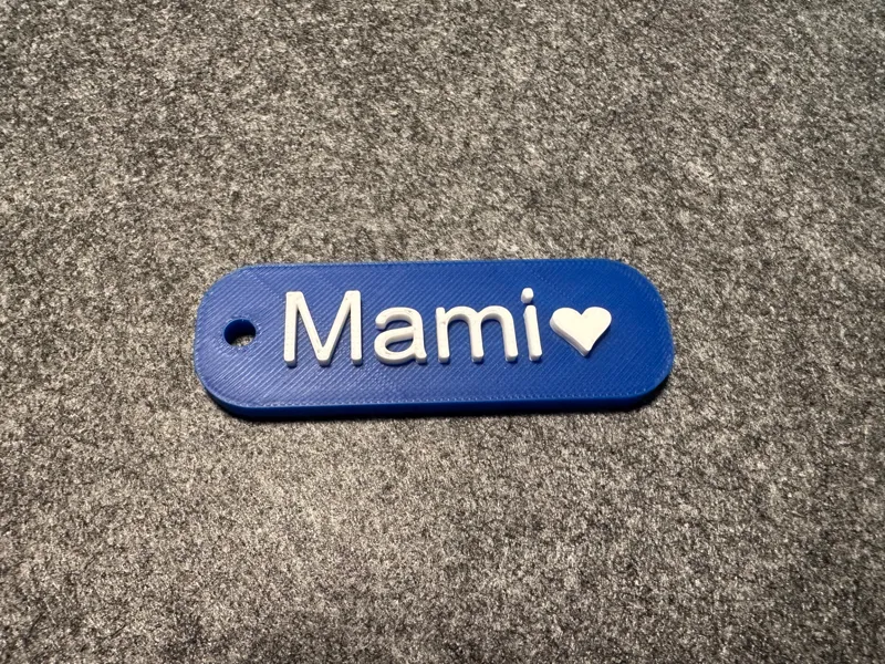 Schlüsselanhänger Mami