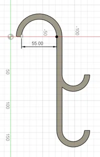 für 55mm Rundstangen