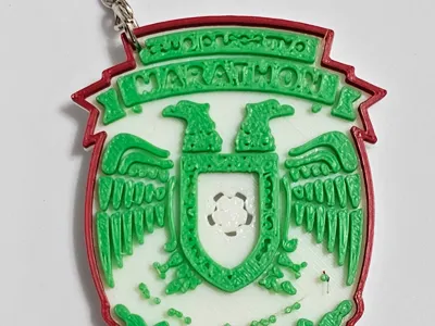 Marathon Keychain