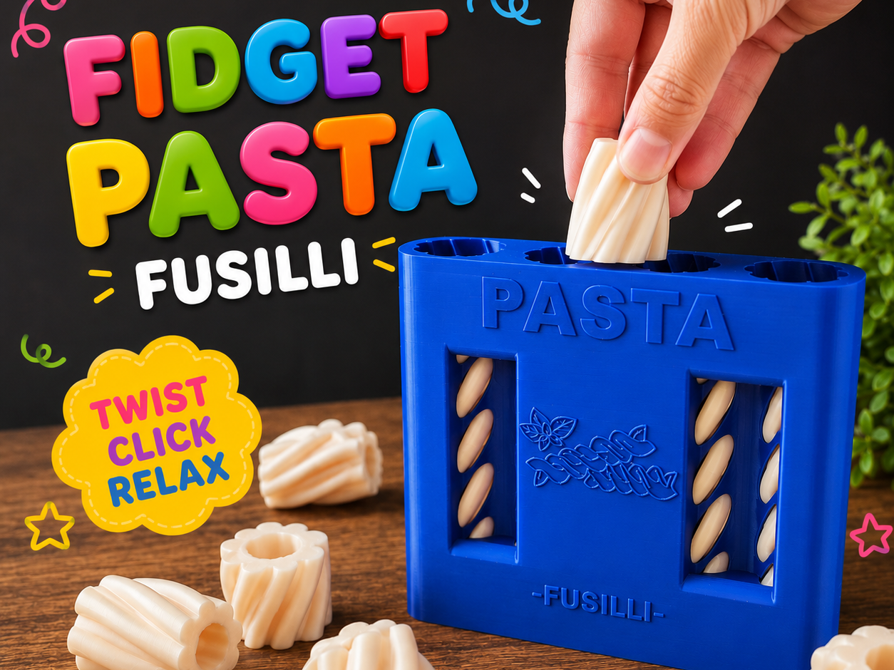 Fidget Toy Pasta Fusilli - 1