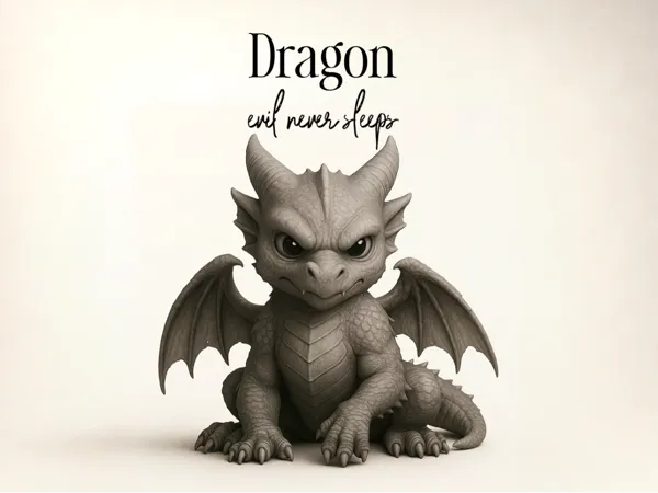 Figurine dragon fantastique