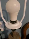 With 33mm diameter hole for smaller lamps