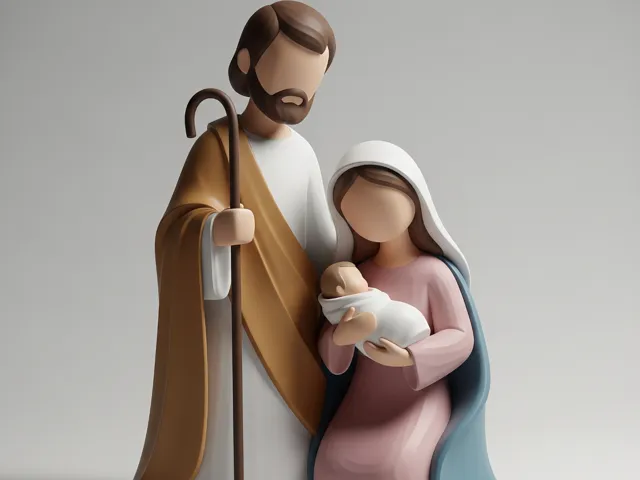 Natalità Minimalista-Presepe Minimalista