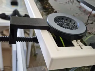 Water Diffuser for aquarium refill.