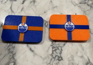 Oilers Gift Card Christmas Box