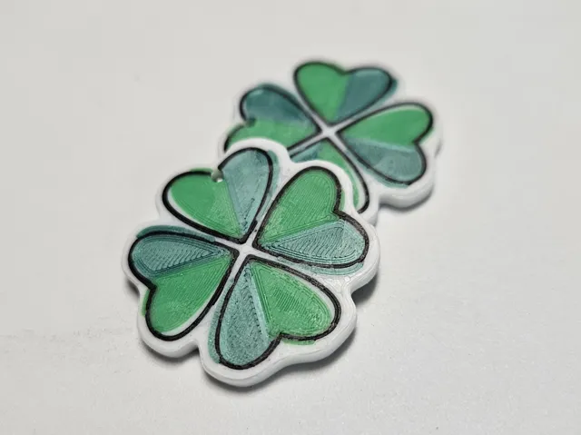 St Patrick's Day Earrings - 2 Sided