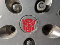 Autobot Emblem 0.16mm layer, 5 walls, 25% infill