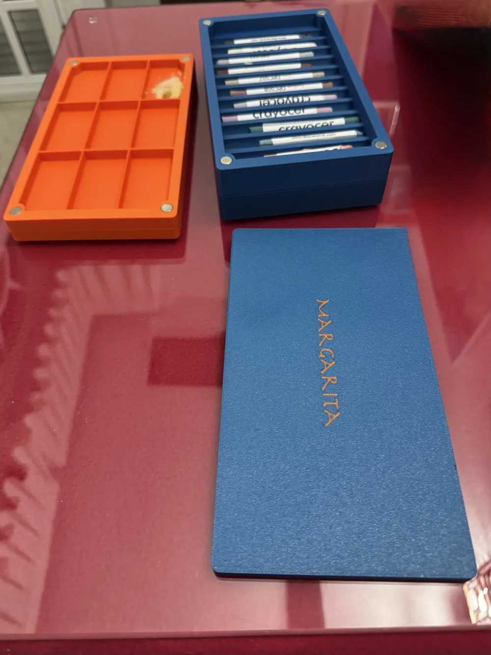 Watercolor Chalk Box - Free 3D Print Model - MakerWorld