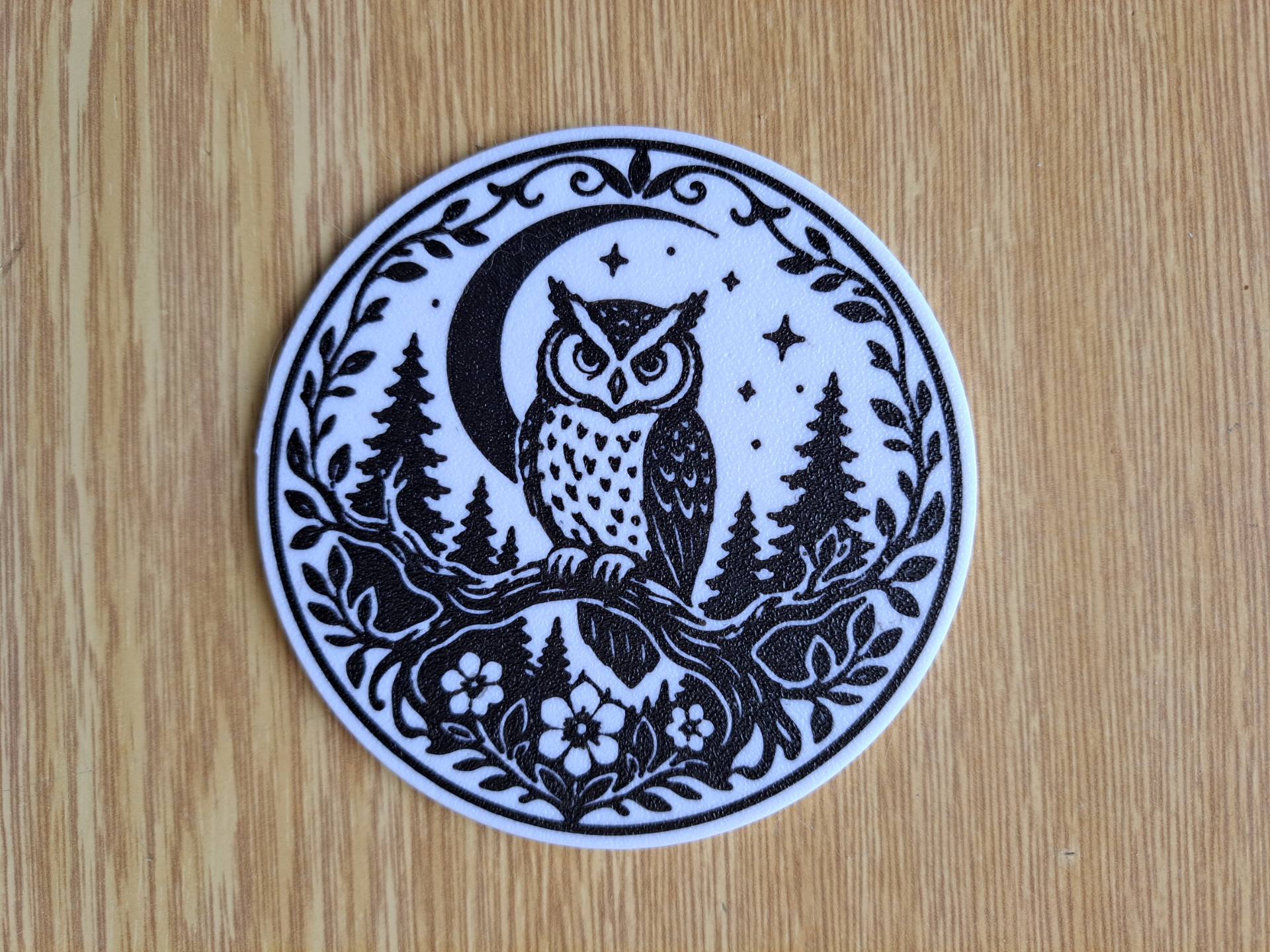 Moonlit Owl Coaster