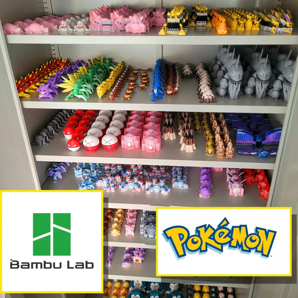 Multicolor Pokemon 121 to 135 (Gen 1) - Free 3D Print Model - MakerWorld