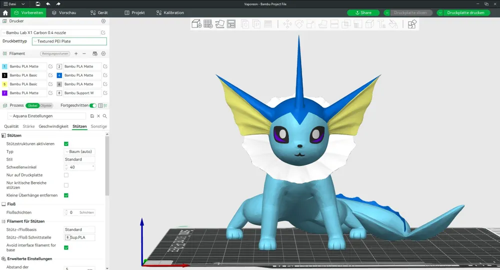 Multicolor Pokemon 121 to 135 (Gen 1) - Free 3D Print Model - MakerWorld