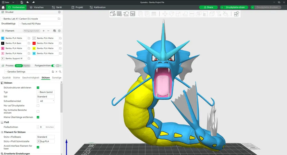 Multicolor Pokemon 121 to 135 (Gen 1) - Free 3D Print Model - MakerWorld