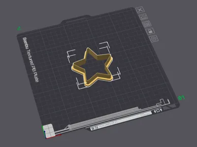 Zonetec Cookie Cutter "Star" (Christmas)