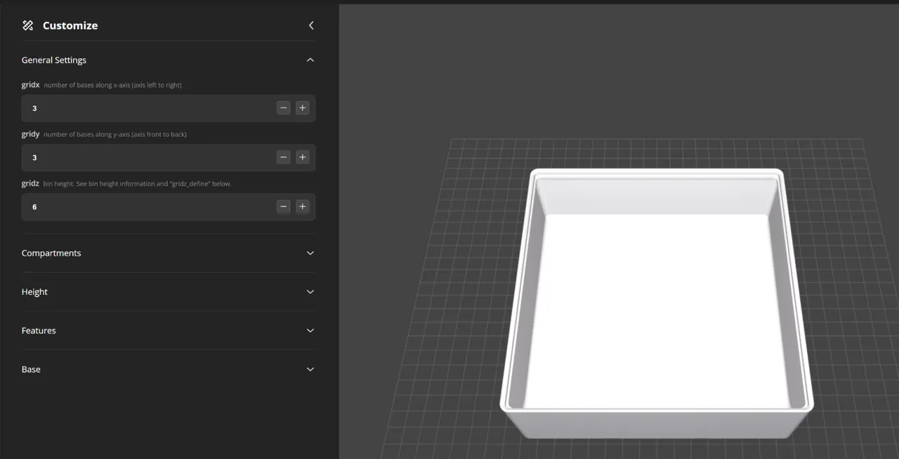 Ultimate Gridfinity Bins Collection + Parametric view 4