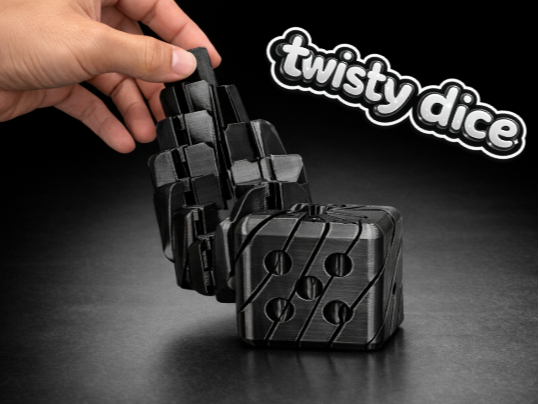Twisty Dice Cube Fidget