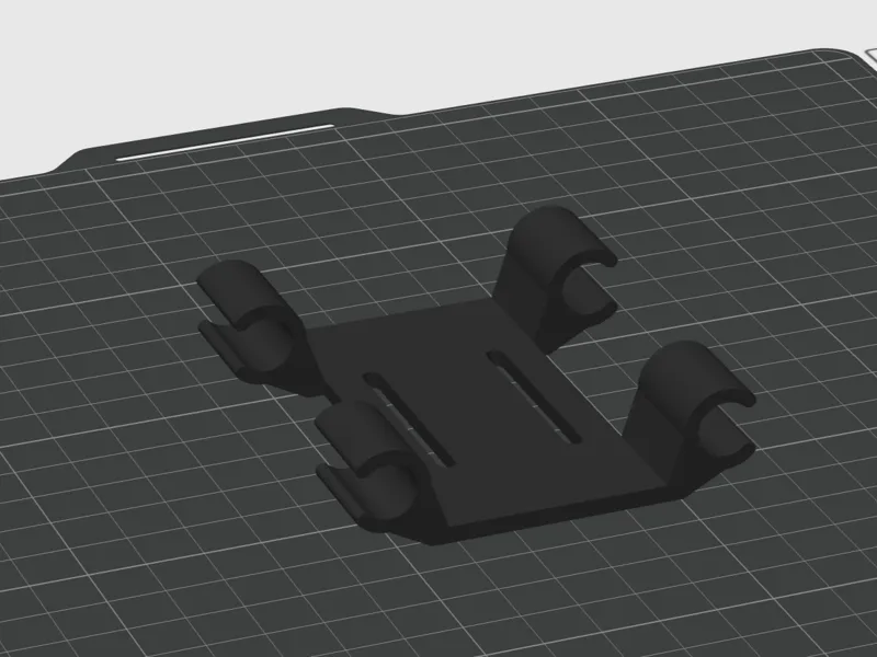 S500 low profile battery mount plate