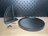 Round Wall Shelf Closed Wall Mount