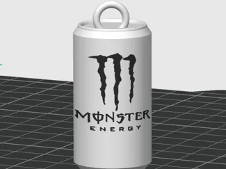 Monster Energy Cane Llavero