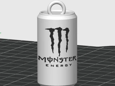 Monster Energy Can Keychain