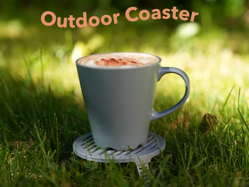 Outdoor Coaster \ Three-legged Coaster