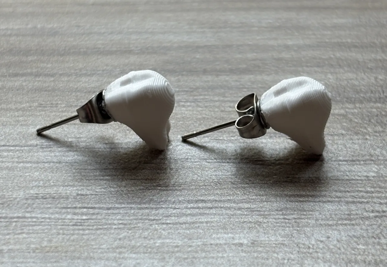 Molar Stud Earrings - Dental Humor Jewelry view 4