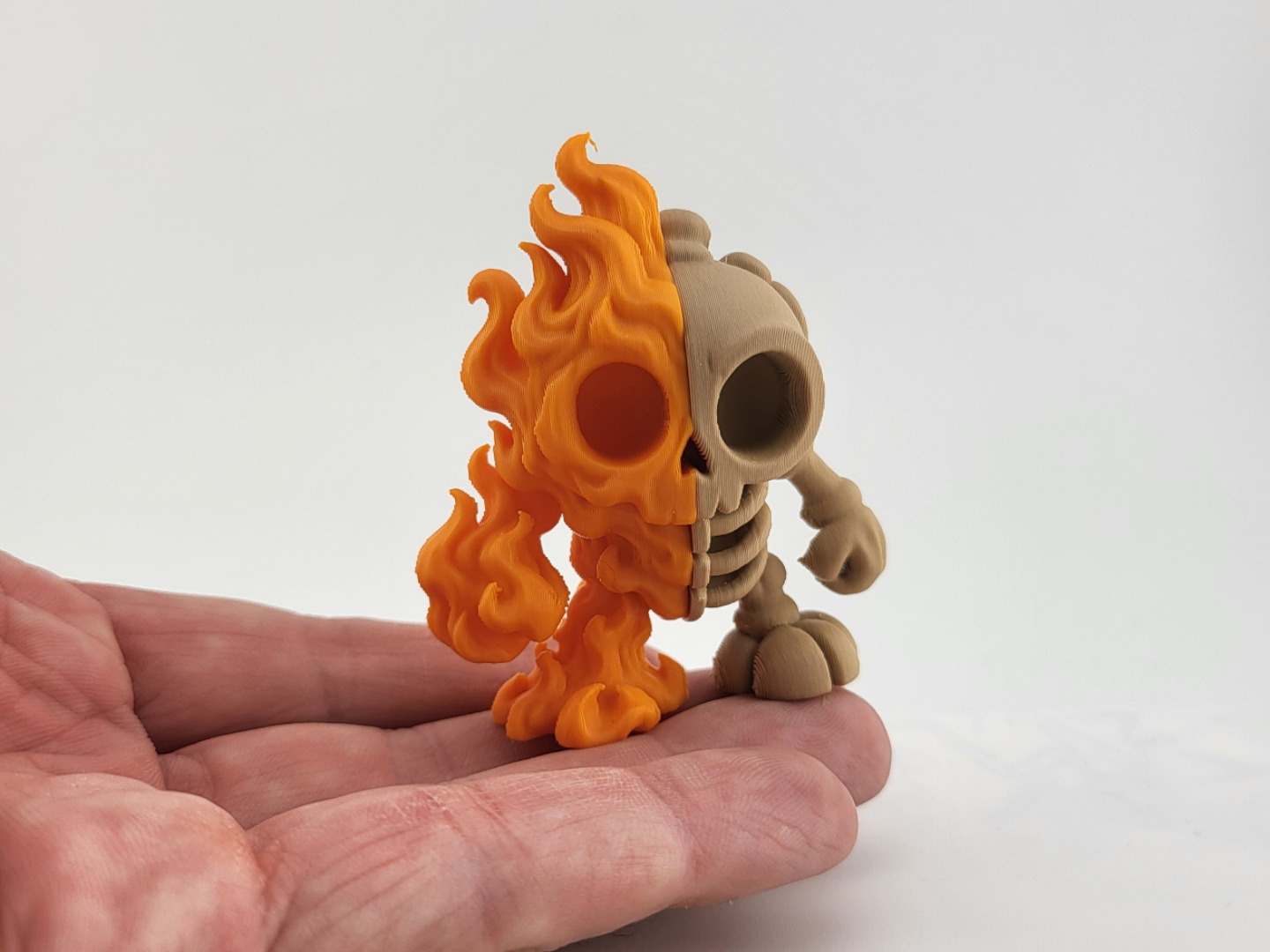 Fire Skeleton Golem | Flame Creature - 1