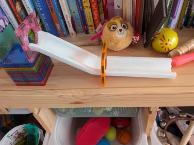 Picasso Magnetic Tile Marble Run Slides