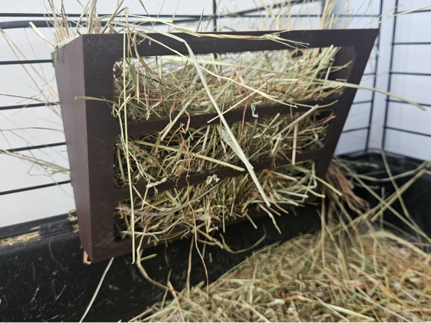 Parametric Rabbit Hay Feeder | Fully Customizable 3D model