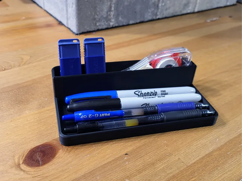 simple desk organizer