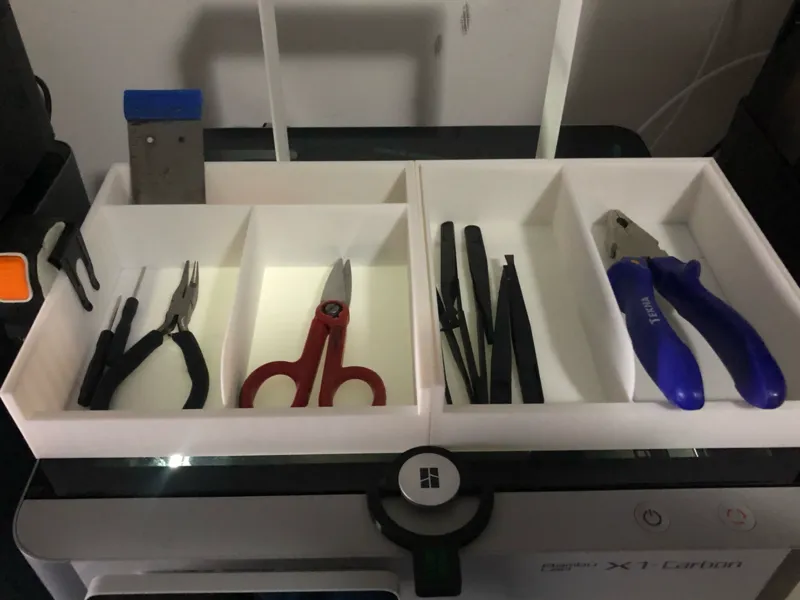 Porta utensili oggetti kit componibile impilabile