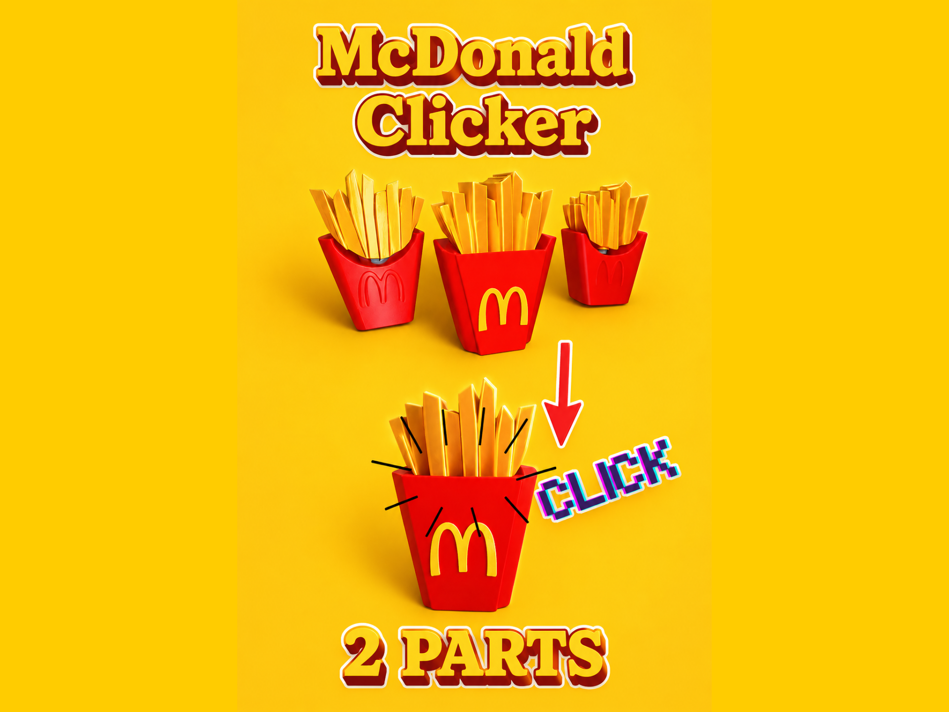 McDonald Fries - Clicker