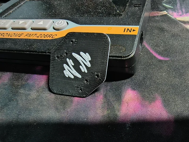 Dual  Bass Guitar Pick - w and w/o AMS