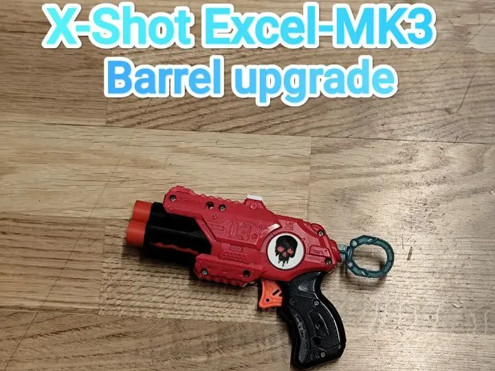 X-Shot Excel-MK3 Barrel Upgrade