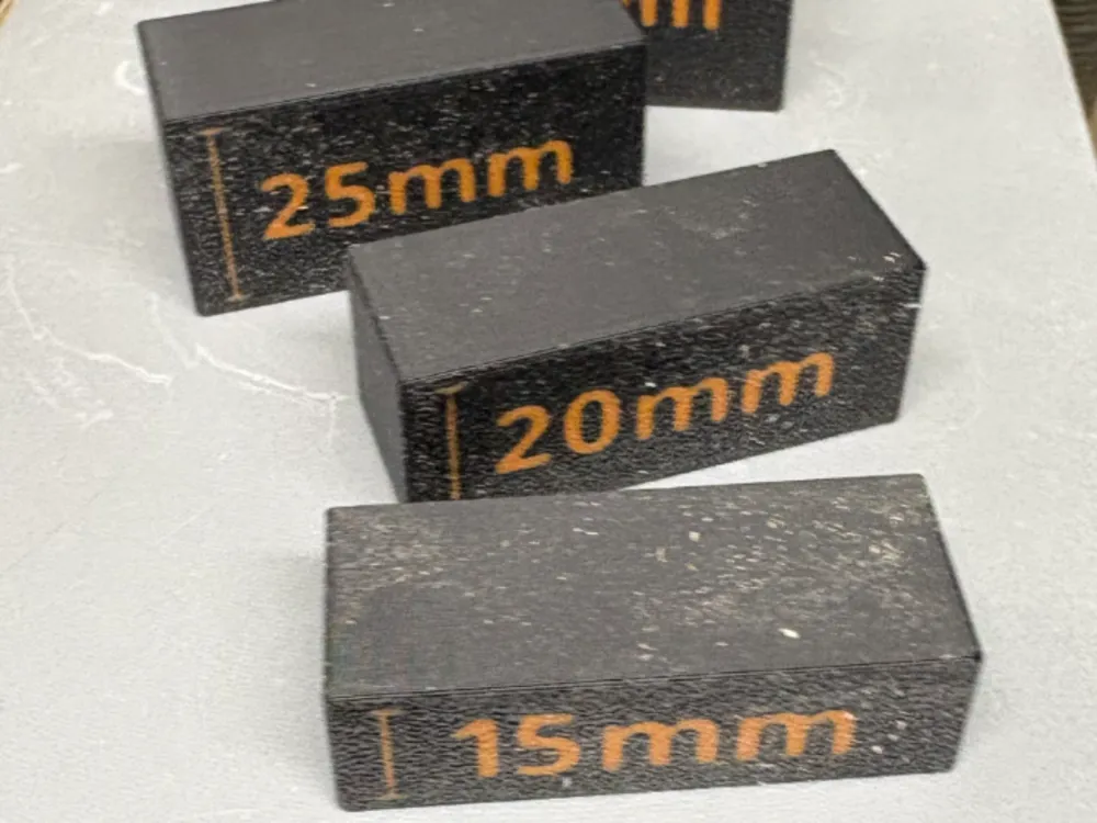 Simple Spacer Blocks for Tool Height Setting - Free 3D Print Model ...