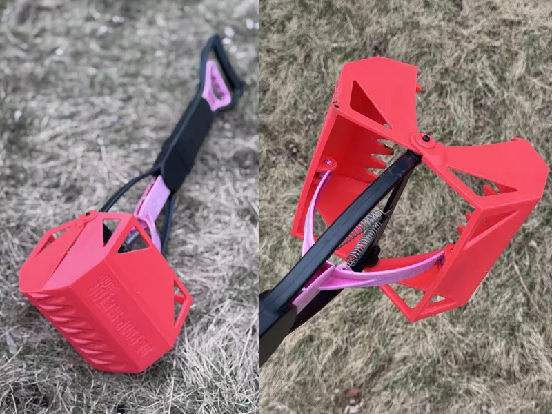 Replacement jaws for large pooper-scooper