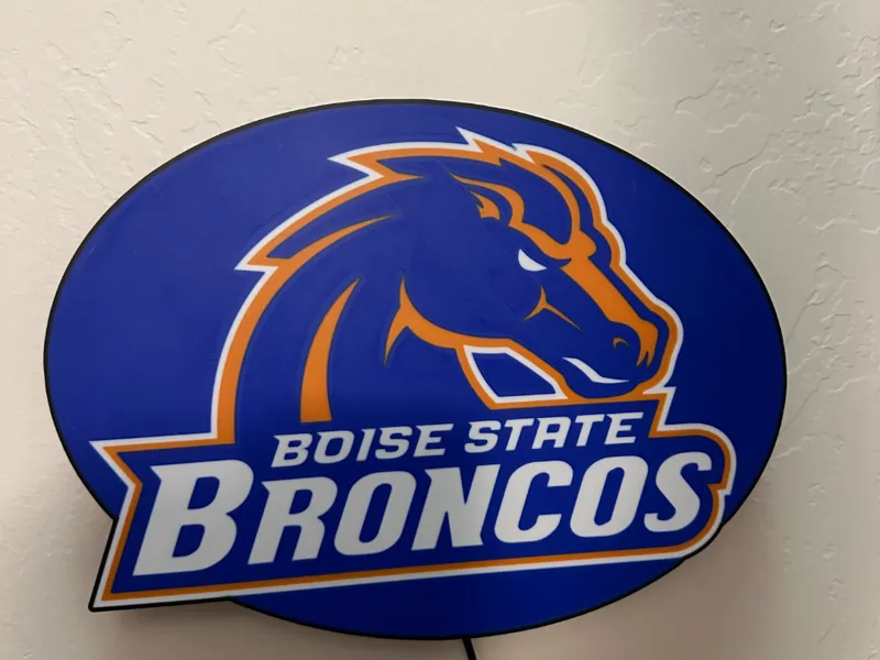 Boise State Broncos Light Box