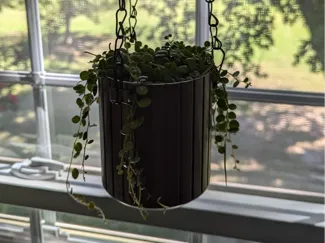 Hanging Planter w/ Drip Tray