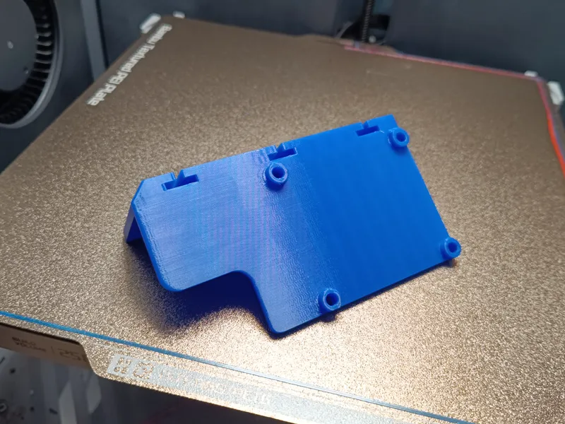 Support pi4 et F9P Robot tondeuse Yardforce 500/B