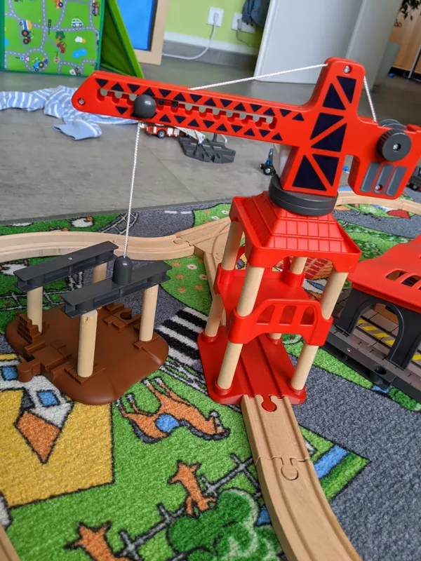 Brio crane base element