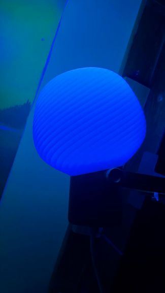 Spiral Lamp Shade – Warm Ambient Light Edition