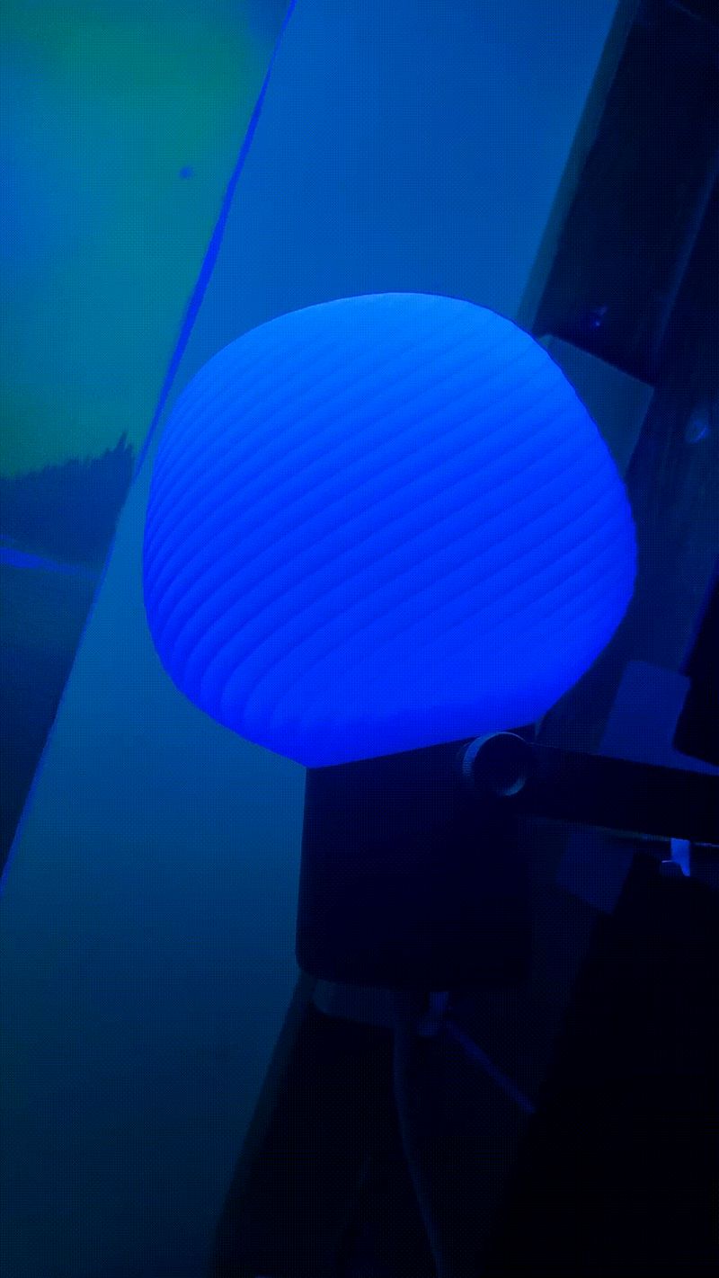 Spiral  Lamp Shade – Warm Ambient Light Edition