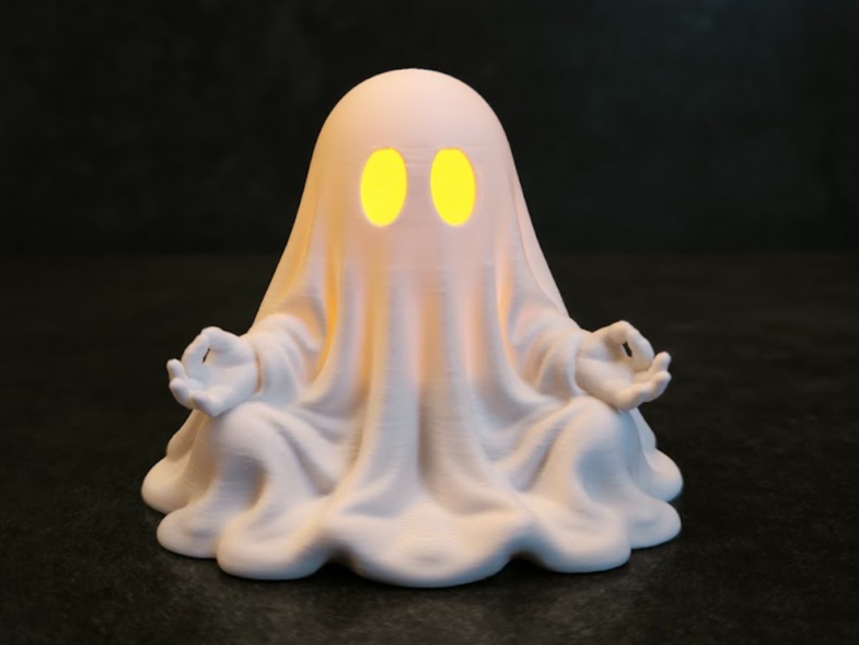 Meditating Ghost - 1