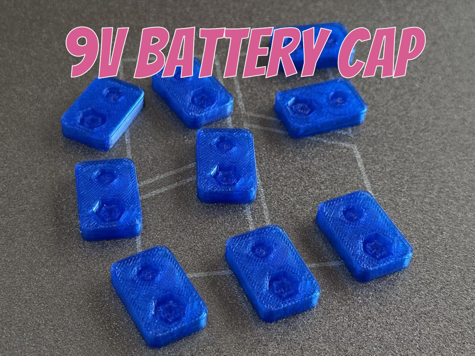 9V battery cap