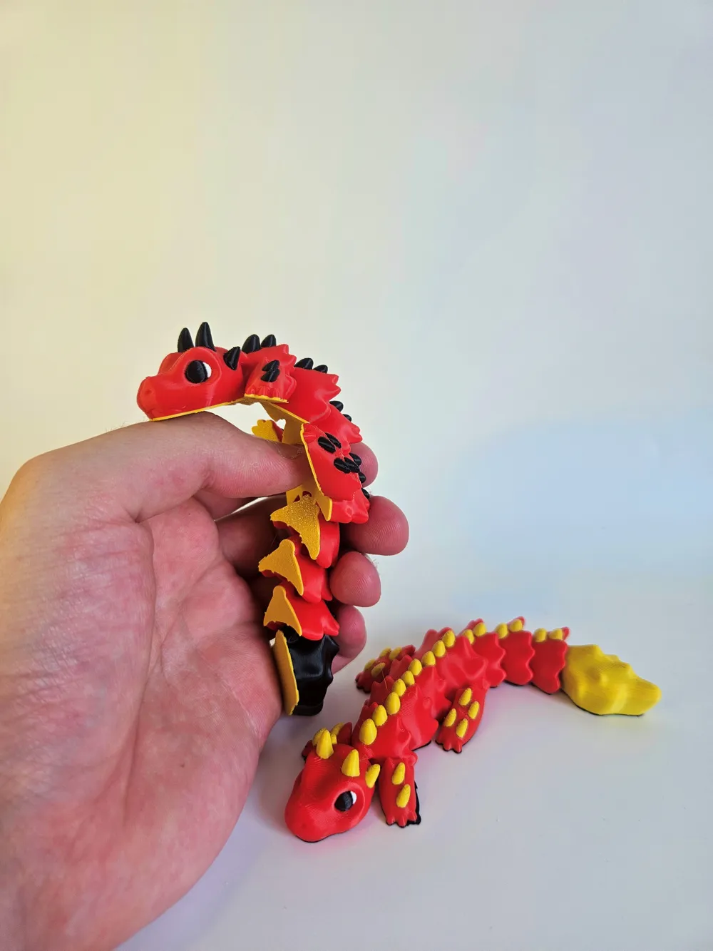 Fire Dragon - Free 3D Print Model - MakerWorld