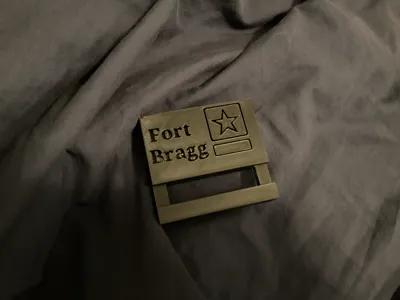 Fort Bragg Army Base Sign